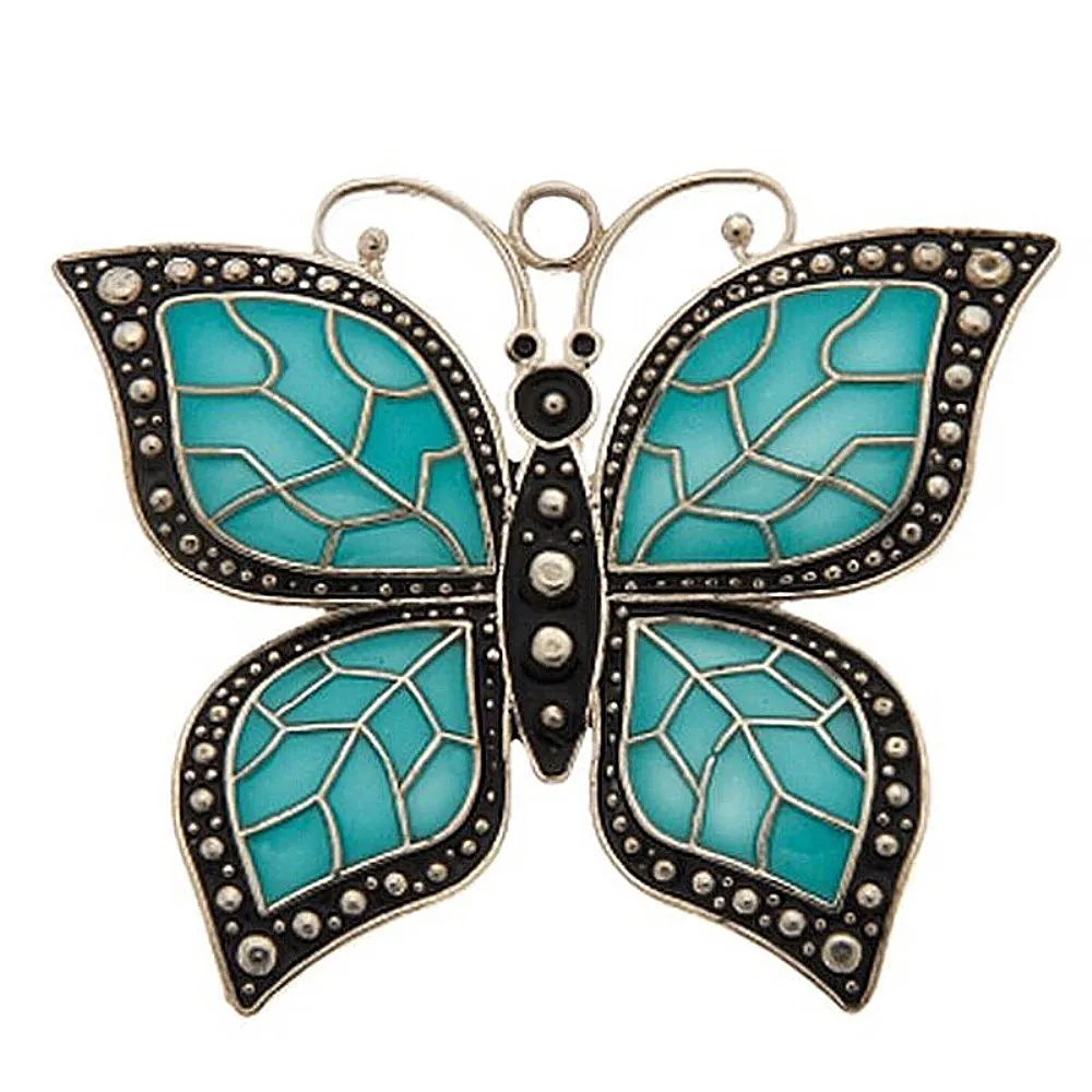 

Модные эмалевые подвески в виде бабочек из металлического сплава