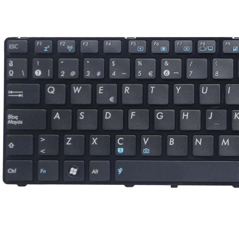  GZEELE new Spanish Keyboard For Asus X53 X54H k53 A53 N53 N60 N61 N71 N73S P52 P52F P53S A52J X55V 