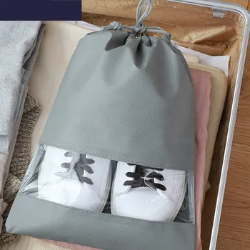 

10pcs/lot Shoes Storage Bag Travel Shoes Bag Storage Bag Beam Dust Bag Home Shoes Cover Shoe Cover