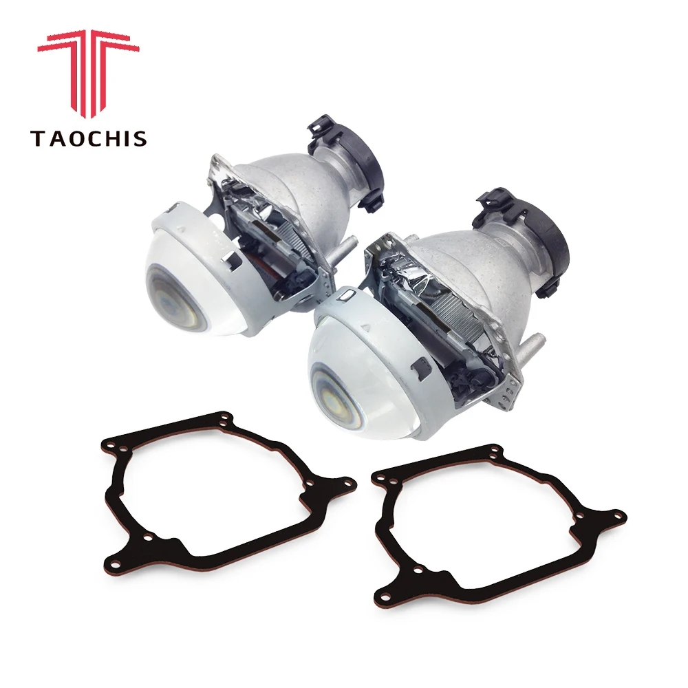 

TAOCHIS Car Styling frame adapter Hella 3r G5 Projector lens retrofit for HYUNDAI SOLARIS 2014