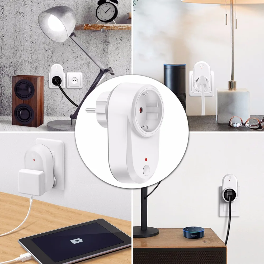 Powstro Wi Fi Мощность Разъем smart Зарядное устройство 3500 Вт 240 В Универсальный