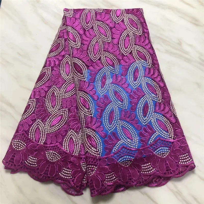 Нигерийские кружевные ткани для свадьбы, африканская французская кружевная ткань высокого качества 3D кружева, Кружевная аппликация WD042103