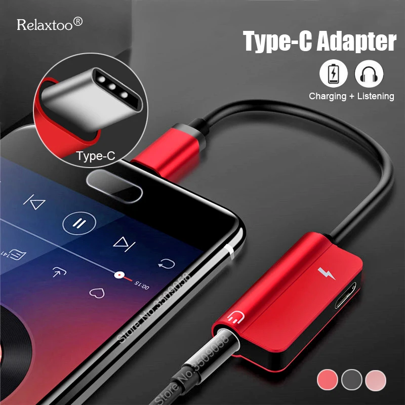 Адаптер типа C Aux аудио конвертер для наушников USB Type C до 3,5 мм разъем для наушников адаптер для OnePlus 6T Xiaomi Mi 8 Huawei P20 Pro Адаптер типа C Aux аудио конвертер для наушников USB Type C до 3,5 мм разъем для наушников адаптер для OnePlus 6T Xiaomi Mi 8 Huawei P20 Pro