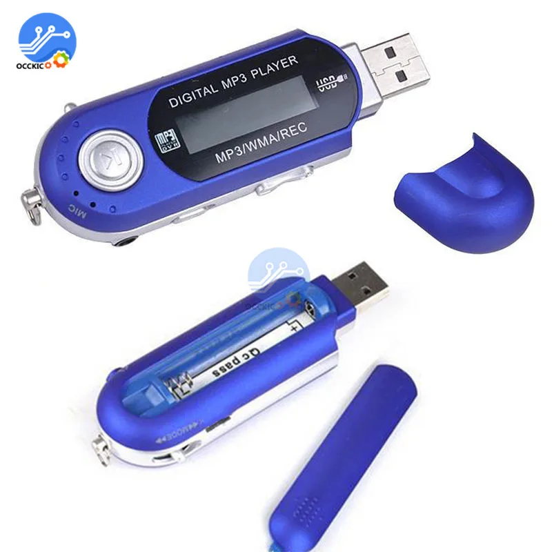 USB mp3-плеер, цифровой ЖК-дисплей, экран, поддержка 32 ГБ, TF карта, FM радио, музыкальный плеер, HIFI плеер, воспроизводитель, MP3, случайный цвет