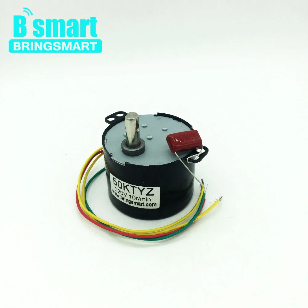 Low Speed Synchronous Motor TYC50 Permanent Magnet Motor AC110V 0.8-1RPM CW//CCW