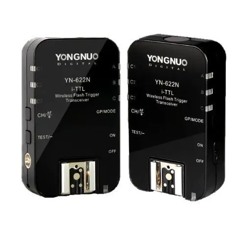 

Yongnuo YN-622N YN 622 Wireless I TTL ITTL HSS 1/8000S Flash Trigger 2 Transceivers for Nikon DSLR