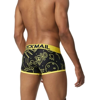 

JOCKMAIL Brand Mens Underwear Boxer printed calzoncillos hombre calcinha cueca boxer masculina male Panties shorts Gay underwear