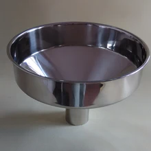 Диаметр 19 см большая Воронка из нержавеющей стали Воронка стальная воронка