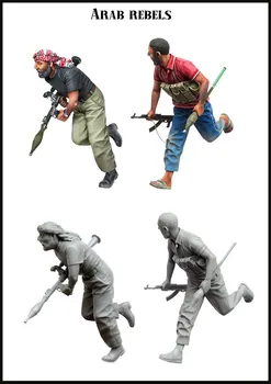 

Scale Models 1/ 35 modern Arab rebels soldier figure Historical Resin Model
