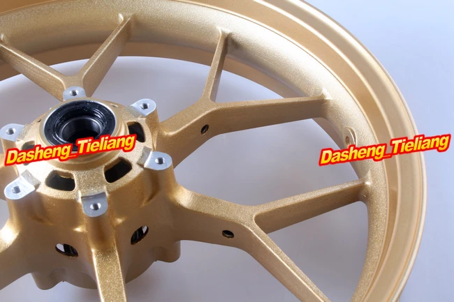   For Honda CBR1000RR Motorcycle Aluminum Front Rear Set Wheel Rim 2012 2013 2014 2015 2016 2017 CBR1000 RR Gold Aluminum Motorcycle Part High Quality 2PCS Front Rear Back Set Wheel Rim For Honda CBR1000RR 2012 2013 2014 2015 2016 2017 CBR1000 RR Gold High Quality Aluminum Alloy