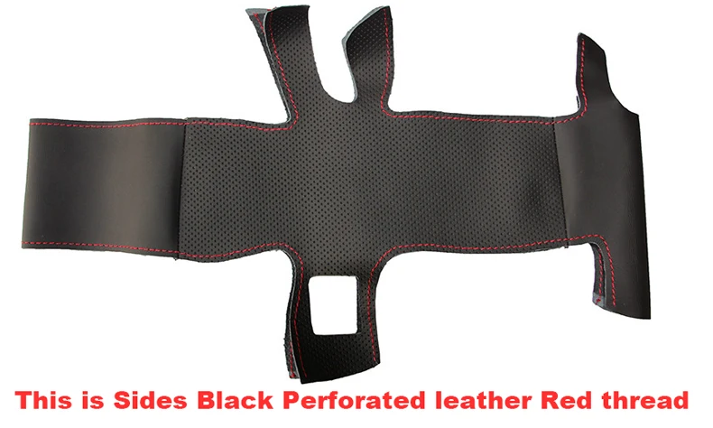 Mewant-Black-Artificial-Leather-Car-Steering-Wheel-Cover-for-Audi-TT-2008-2013-7