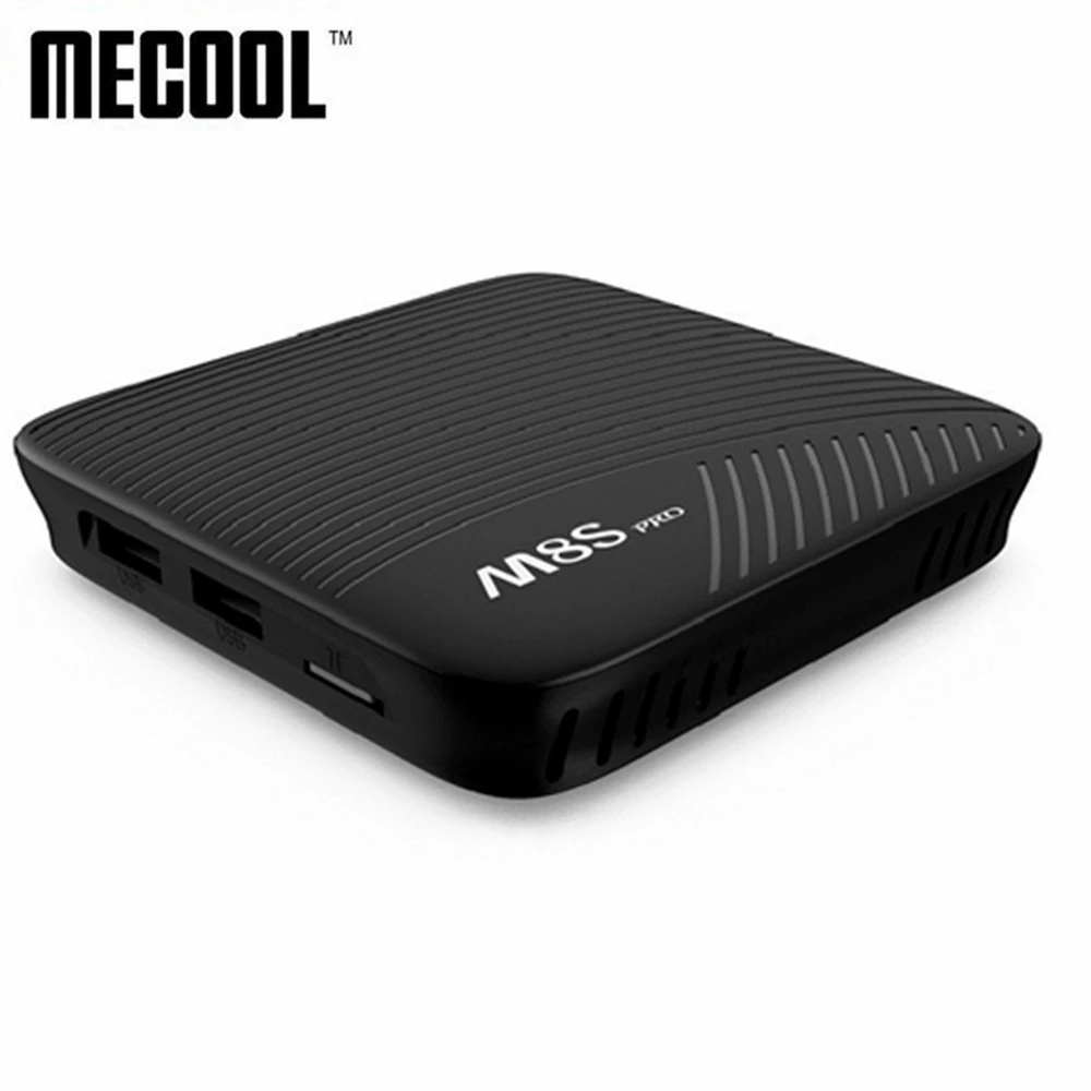 

MECOOL M8S PRO Android 7.1 Smart TV Box 2G 3G DDR4 32GB Amlogic S912 64 Bit Octa Core UHD 4K 2.4G 5G WiFi Bluetooth Set Top Box