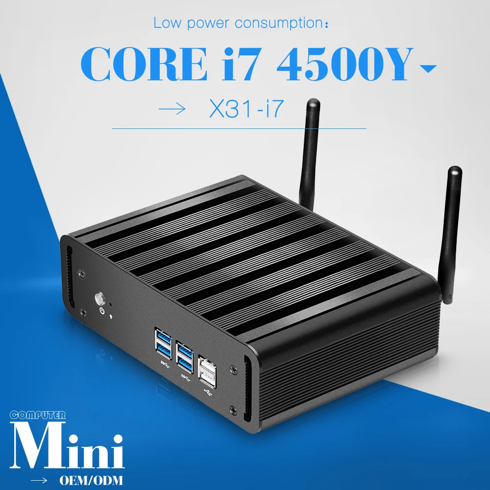 Direct manufacturers MINI PC Core four generation i7 4500Y mini