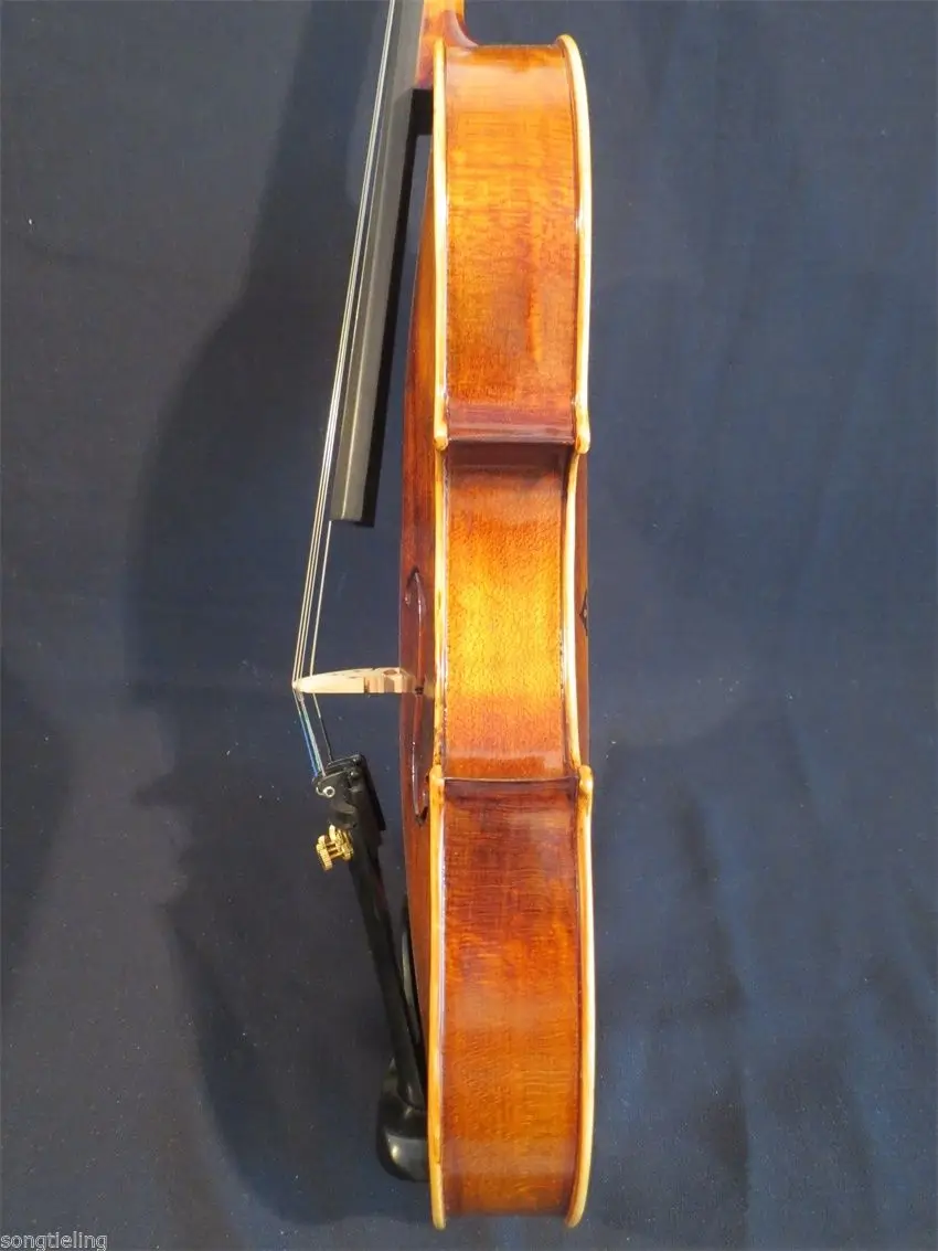 Strad style SONG Brand Master 1" viola, большой звук, красивый рисунок сзади#11397