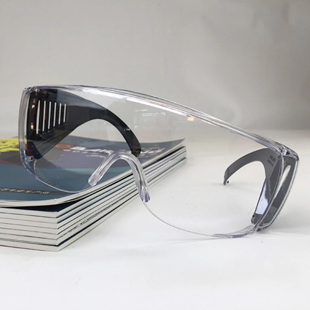 Shatterproof Glasses Protective Louver-style Anti-chemical Anti-Dust Safety Anti Fogging Shock Eyewear PC Multi-Purpose | Спорт и