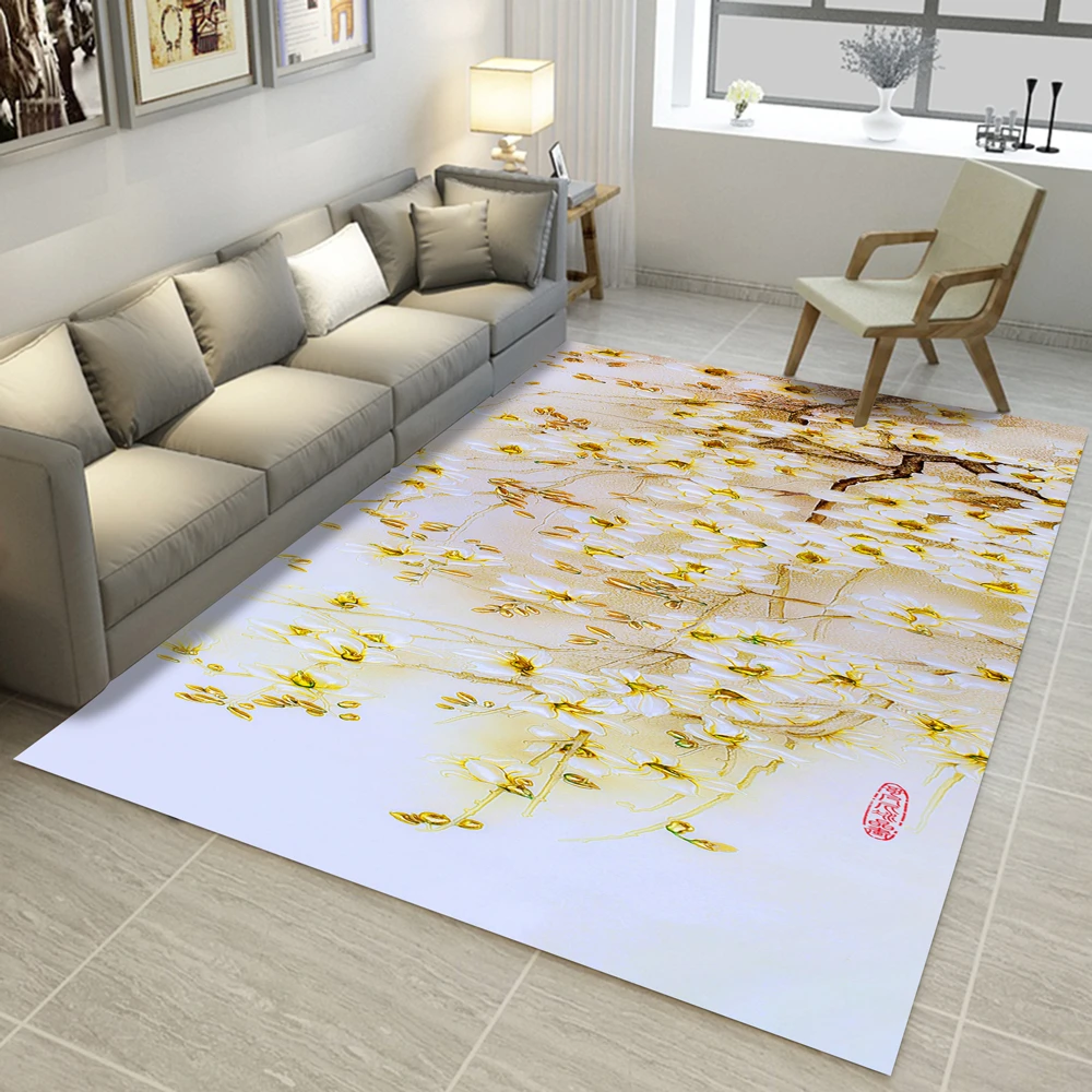 RFWCAK Современный 3D печать прямоугольный ковер коврик для прихожей Противоскользящий ванная комната ковры для детской комнаты впитывающий воду кухонный коврик - Цвет: 06
