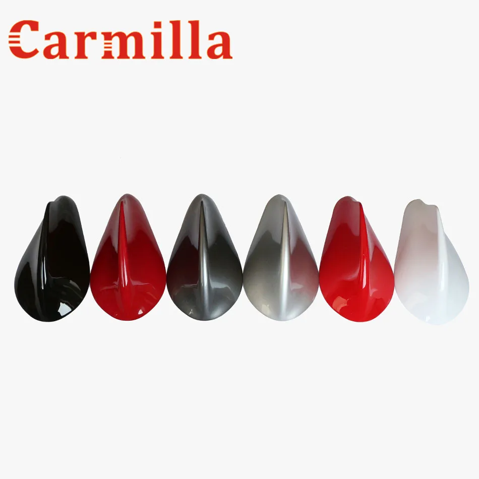 

Carmilla Car Front Antenna Radio Shark Fin Aerials Sticker FM AM for Ford Fiesta Hatchback for Focus 2 Mk2 Hatchback