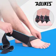 Поддержка лодыжки высокой упругости лодыжки протектор/накидка в виде Волейбольного мяча Футбол поддержки лодыжки повязки 2 шт./упак