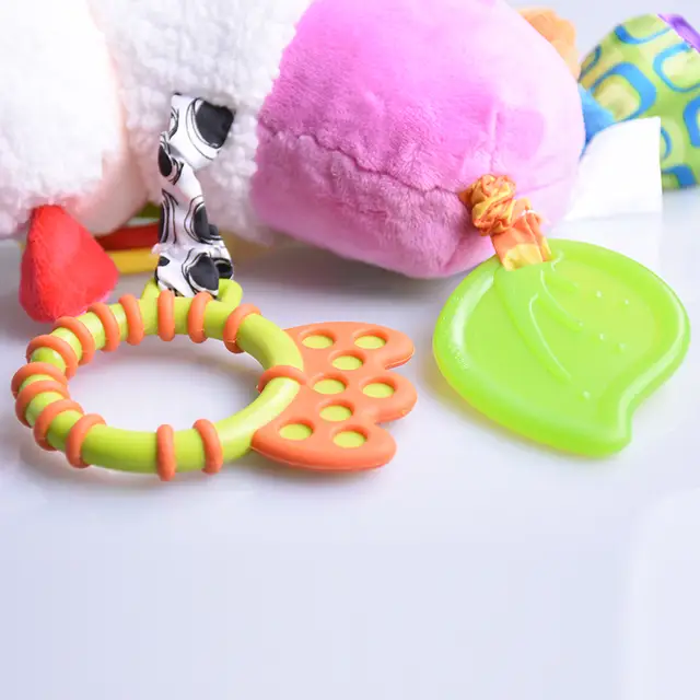 Baby Soft Plush Toys Stroller Cot Bed Hanging Crib Mobile Lamb
