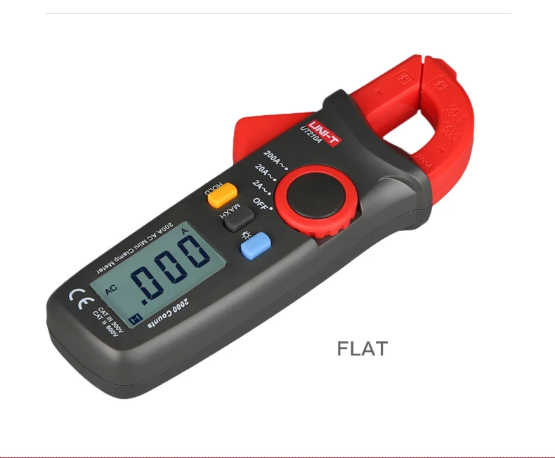 force gauge UNI-T Clamp Meter UT210 Series AC Current Mini Clamp Multimeter Digital True RMS Pliers Ammeter Auto Range soil ph tester