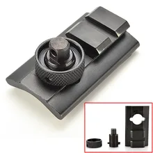 Funpowerland высокое качество усовершенствованная оптика винтовка сошки поворотный Стад Пикатинни слот-адаптер 20 мм сошки адаптер крепление