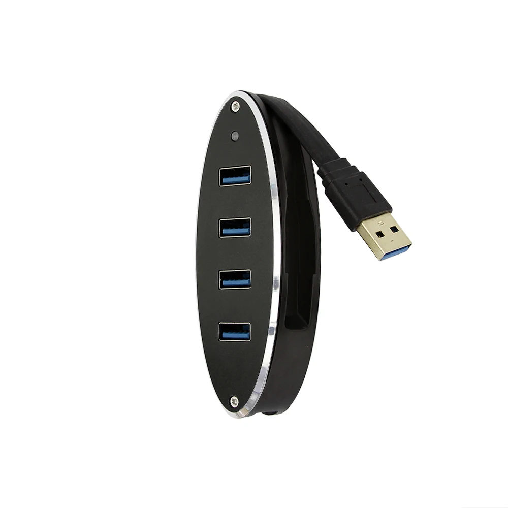 3.0 USB Hub Portable Mini 4 Ports Multi USB High Speed Data Transmission Splitter Adapter Charging Function For PC Accessoriess