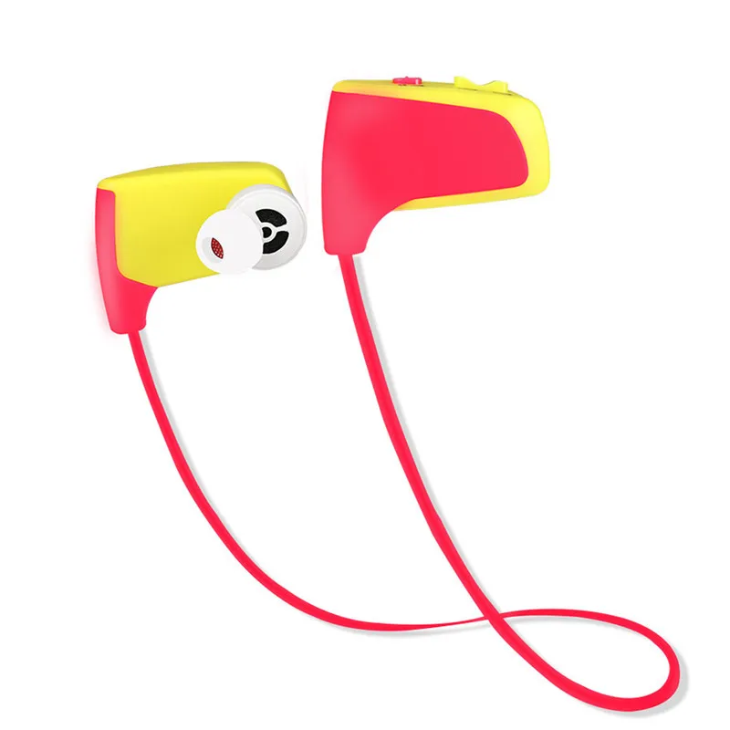 

Cute Pink wireless bluetooth headphones sweatproof stereo Grils sports earphone earbuds with Mic earbuds for iphone xiaomi women