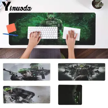 

Yinuoda High Quality Splinter Cell DIY Design Pattern Game mousepad Speed/Control Version Large Gaming Mouse Pad