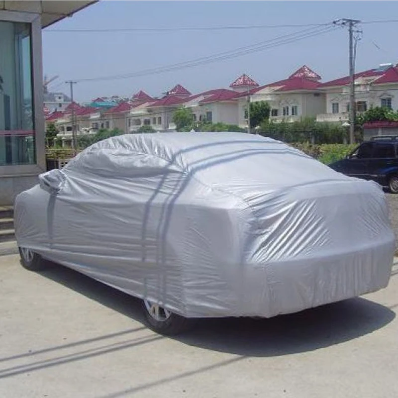 

Car Covers For Sedan Anti-UV Protection Case On Car Automobile Snow Shield Car styling Cover Sun Shade Car-Covers