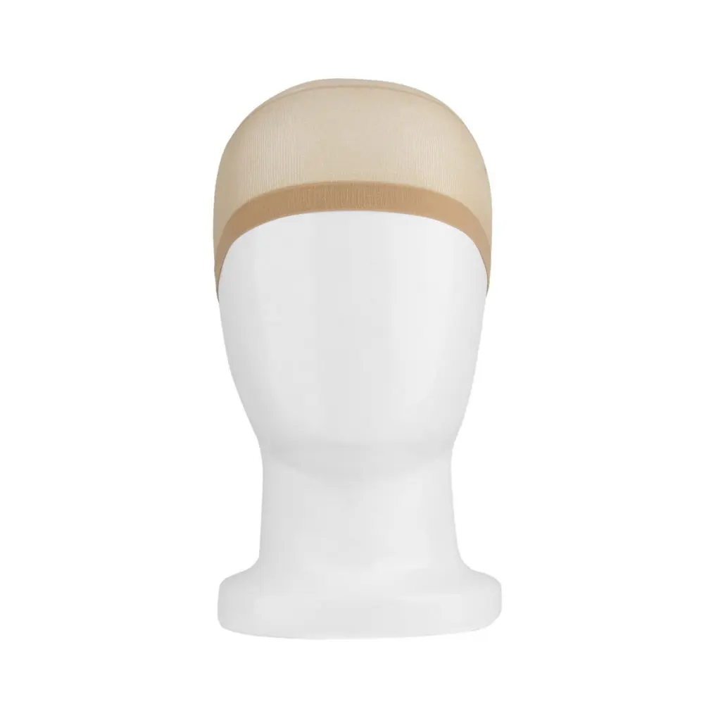 

Nude color 2PCS Unisex Stocking Wig Liner Cap Snood Nylon Stretch Mesh @ME88