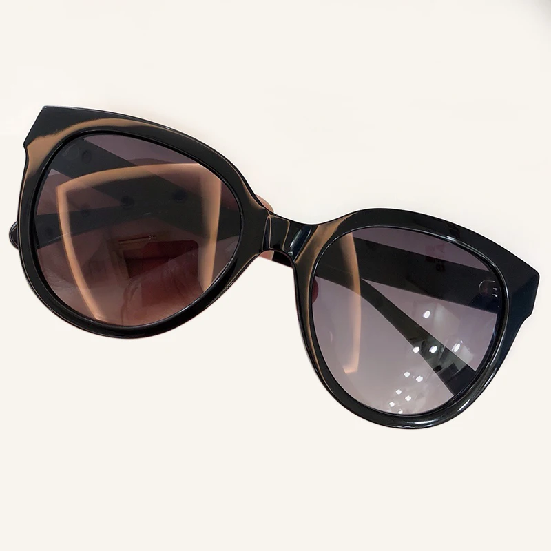Vintage Fashion Cat Eye Sunglasses New Women Sunglasses With Packing Box Acetate Frame UV400 Protection Lens Eyewear Shades