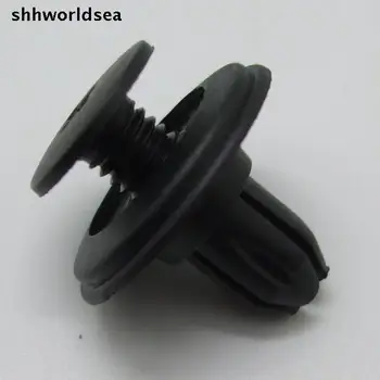 

shhworldsea car plastic clip fasteners bumper push type retainer for nissan 1986-on 01553-03101