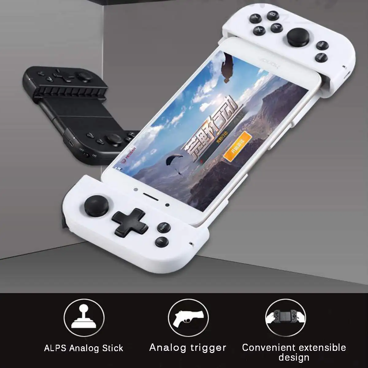 

Wireless Extensible bluetooth Gamepad Extensible Game Handle Controller Joystick For iPhone Android Phones r20