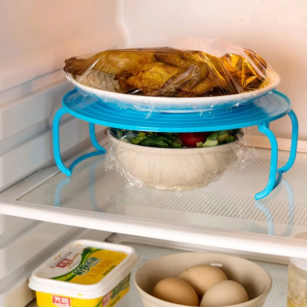 Kitchen-Microwave-Oven-Shelf-Bowls-Layered-Disc-Tray-Rack-PP-Material-Shelving-Double-Insulated-Potholders-Multifunction-KC1373 (1)