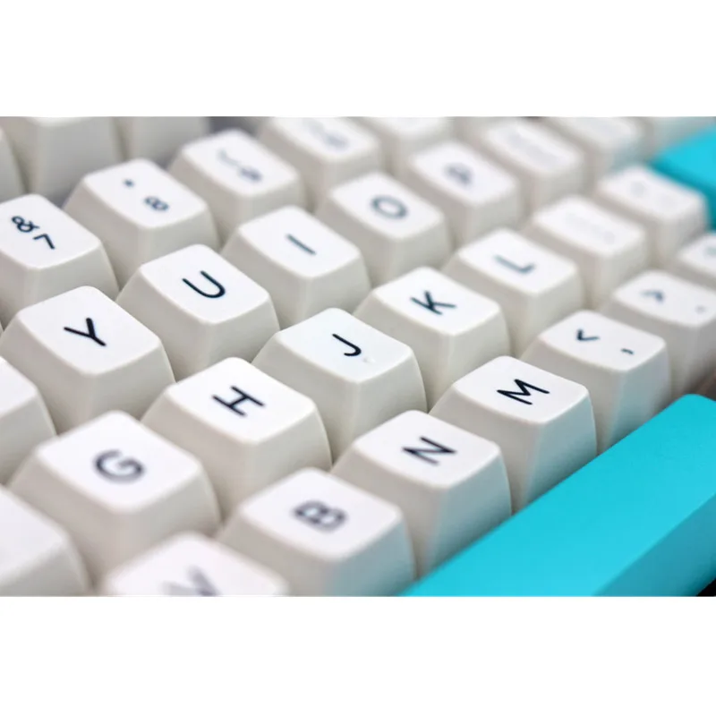 Крутой Джаз ретро бежевый 134 ключа SA PBT Keycap сублимационный ключ колпачок Cherry MX