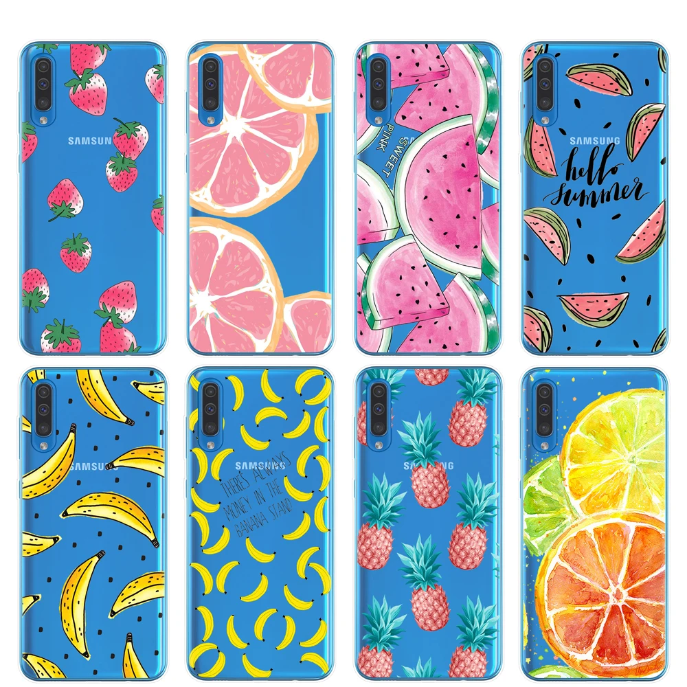 

Phone Case For Samsung J3 J5J J7 2016 2017 A7 A9 A6 A8 J4 J6 Plus 2018 A10 A20 A30 A40 A50 A70 Cover Watermelon Pineapple Cases