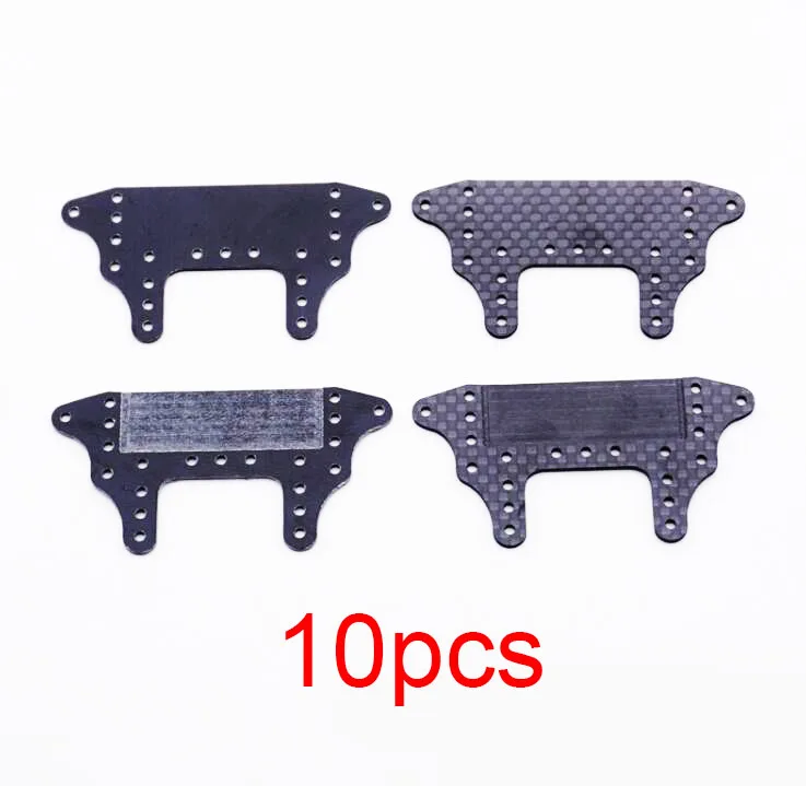

10PCS 15518 4WD FRP 1.5mm Glass Fiber/Carbon Fiber Brake Large Area Brakes Self-made Parts for Tamiya 4WD Racing Car Model