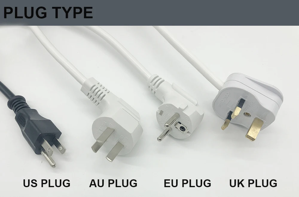 Мощность полосы Стабилизатор напряжения 3/4/5/6 AC универсальных розеток EU/US/AU/UK розетки индивидуальным переключателем с 3m/9.8ft Удлинительный шнур