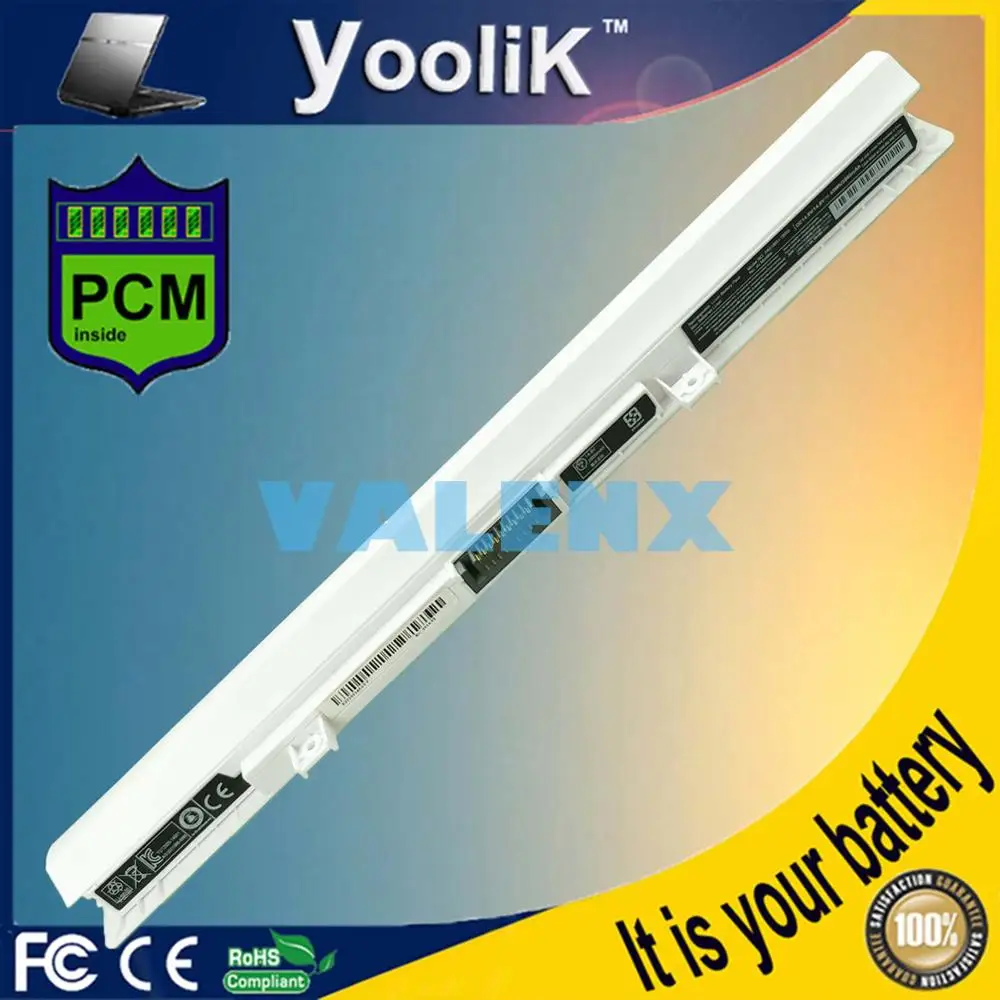 14,8 V белый PA5186U-1BRS Аккумулятор для Toshiba ноутбук C50-B C50D-B C50T-B PA5184U-1BRS PA5185U PA5185U-1BRS Батарея 2800 ма-ч