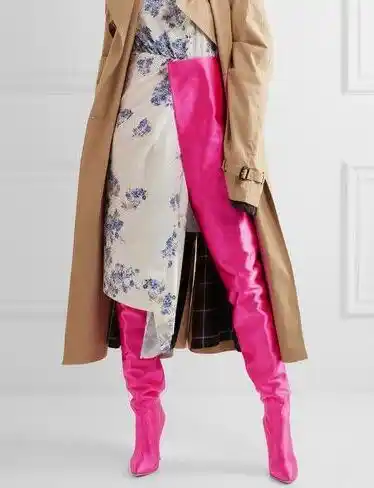 high waisted boots