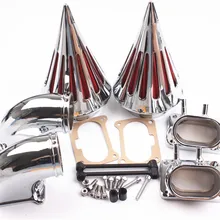 

Billet Aluminum For Suzuki Boulevard M109R M 109R Moto Accessories Set Spike Air Cleaner Filter Kit Intake Chrome