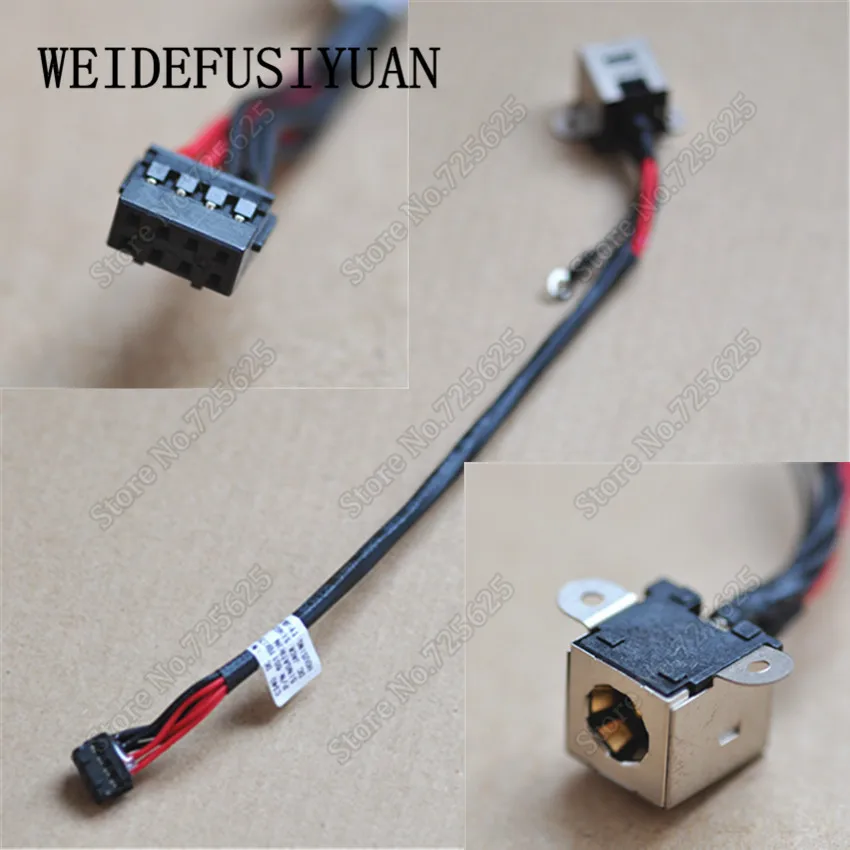 Cable Length: Other Computer Cables DC Power Socket Jack Port and Cable Wire for Lenovo C340 C355 C440 C455
