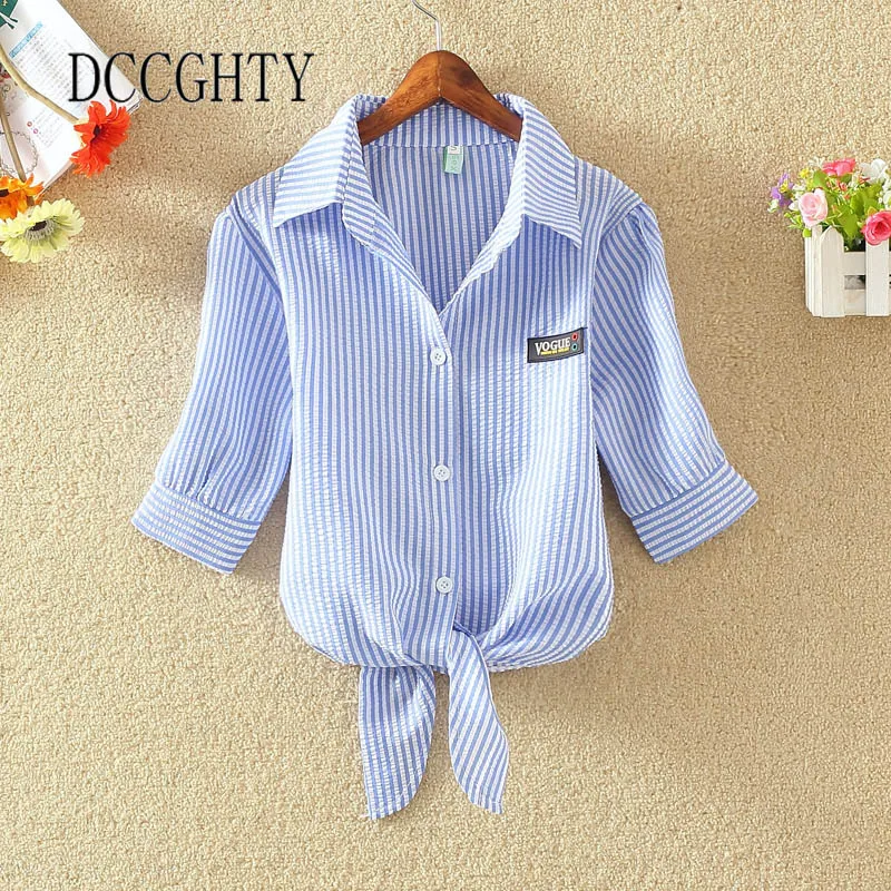 

2019 New Women Chiffon Blouse Summer Striped Short Women Tops Short Sleeve Fashion Office Shirt Blusas Feminino Plus Size 4XL