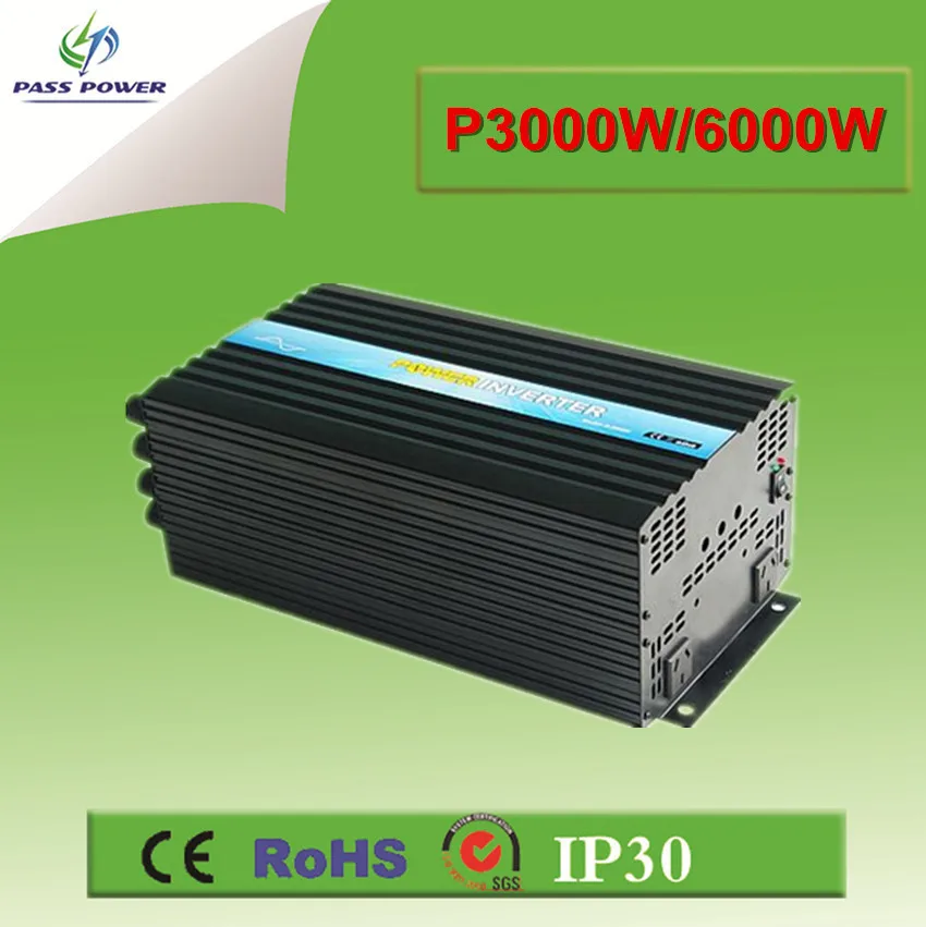 

Pure Sine Wave Off Grid Inverter 3000w 48v dc to 240v ac Inverter with Australian Socket,1 Year Warranty