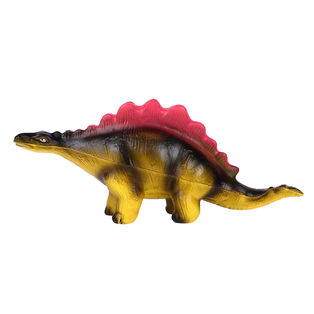 Мягкий антистресс зоопарк мир реалистичный динозавр Фигура медленно поднимающийся забавные детские игрушки снятие стресса игрушка Juguetes Oyuncak