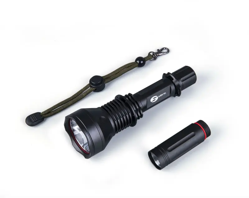 SHNENYU 3600LM CREE XM-L T6 5 режимов светодиодный полицейский мигающий фонарик водонепроницаемый тактический фонарь лампа для 2x18650 батареи