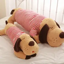 Собака плюшевая игрушка мягкая подушка большое плюшевое подарок Рождественский подарок 130 см