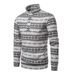 2019 весна осень мужской свитер кардиган Рождество Снежинка Мода динамический волшебный цвет кардиган мужской свитер