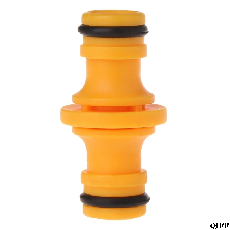 

Drop Ship&Wholesale Plastic Water Pipe Two Way Nipple Joint Hose Tube Connector Garden Lawn Irrigate APR28