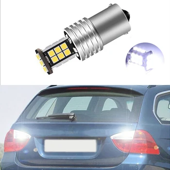 

1X 1156 BA15S P21W LED Bulb 3030 SMD Car Back Up Reverse Lights For BMW 3/5 SERIES E30 E36 E46 E34 X3 X5 E53 E70 Z3 Z4
